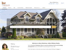 Tablet Screenshot of marysrealty.net